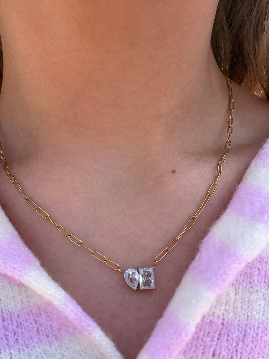 Krista Necklace- Waterproof & Hypoallergenic