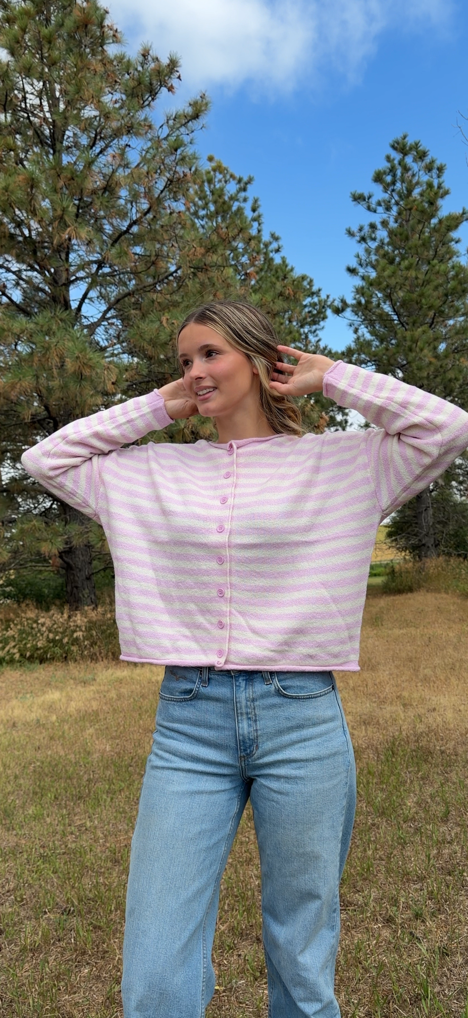 Pretty in Pink Cardigan