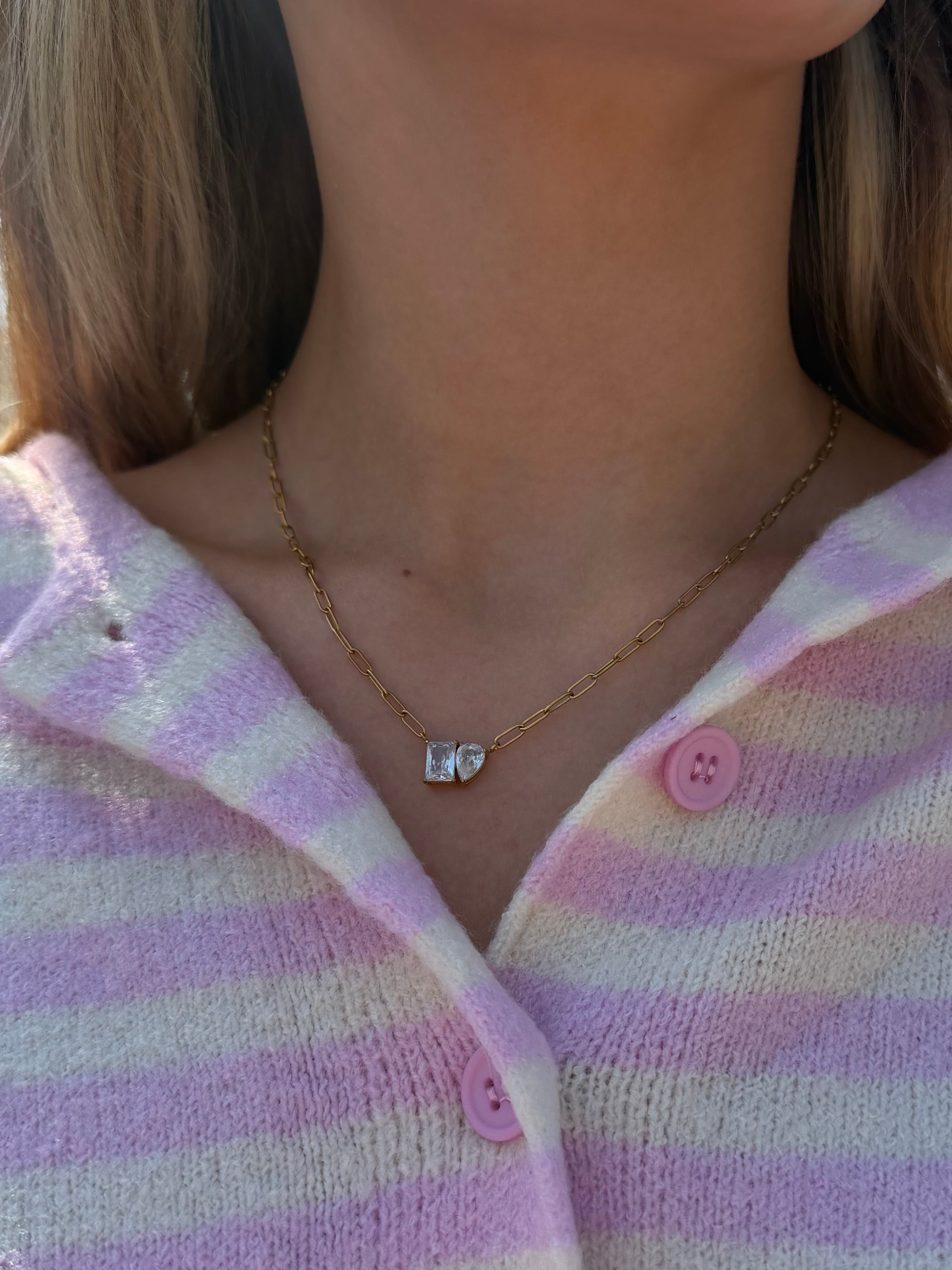 Krista Necklace- Waterproof & Hypoallergenic