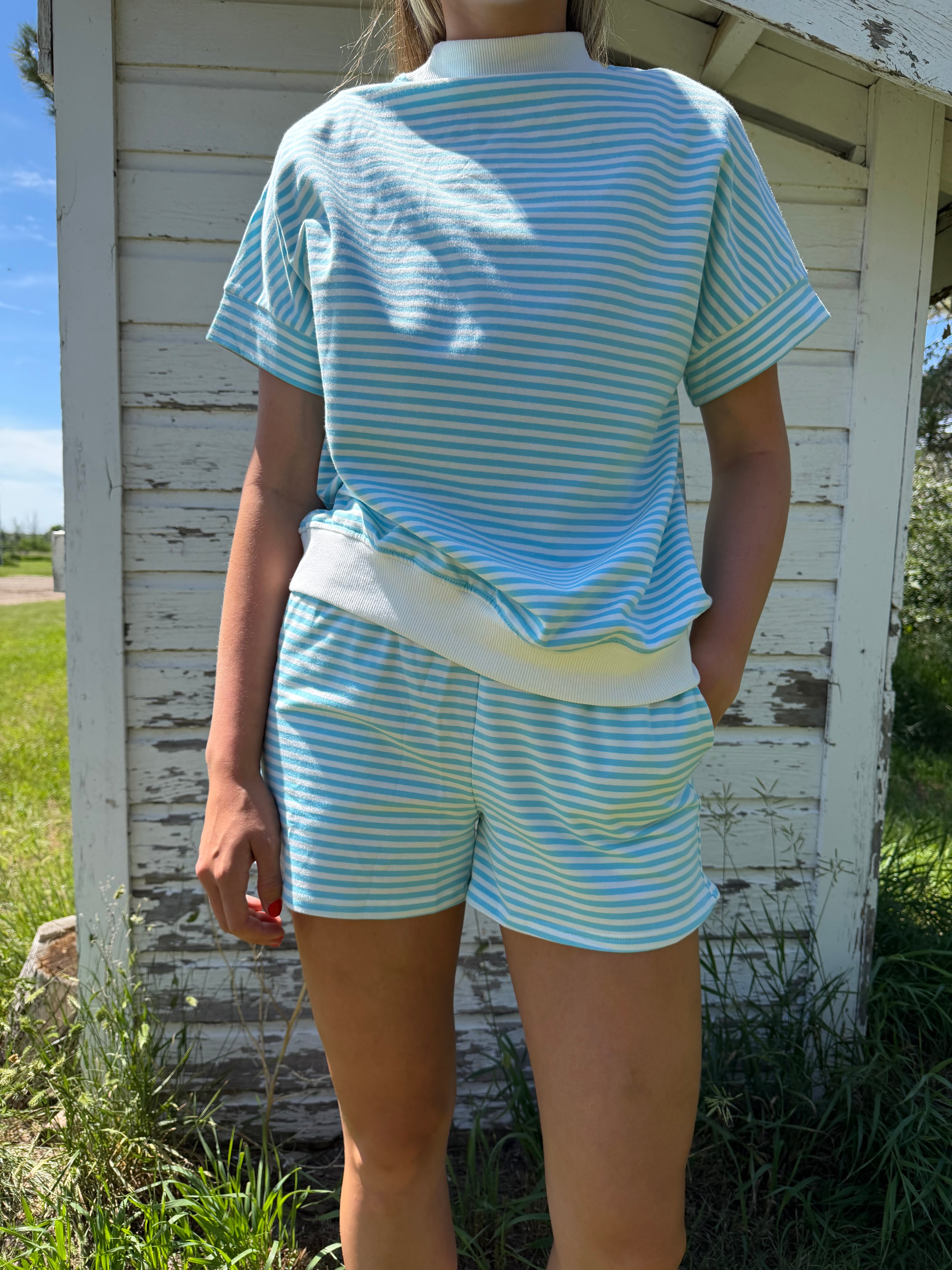 Sunday Striped Set