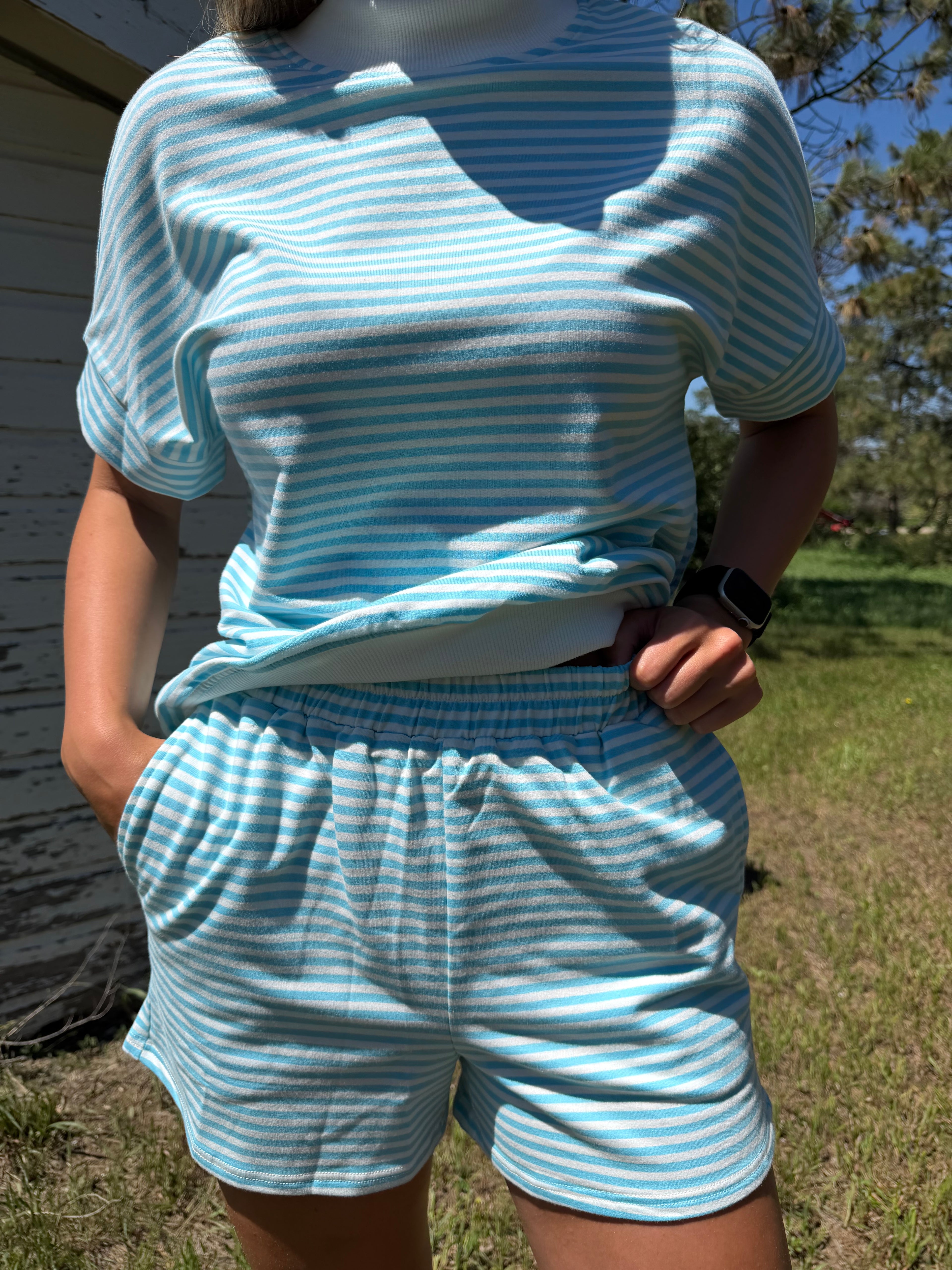 Sunday Striped Set